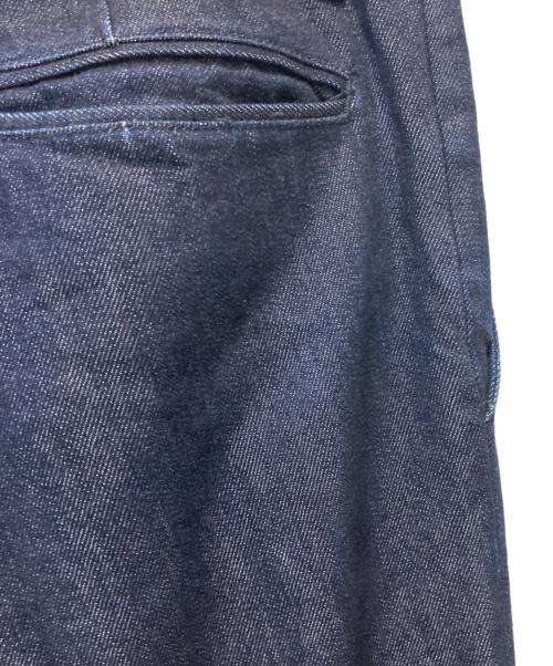 KIJI（キジ）KIJI (キジ) KAYAデニムスラックス インディゴ サイズ:3の古着・服飾アイテム