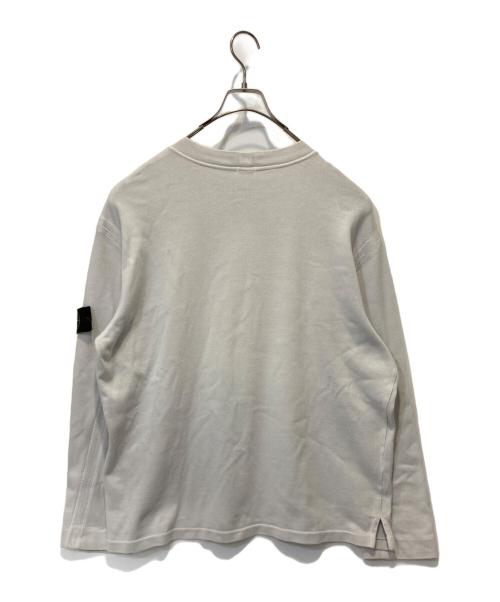 STONE ISLAND（ストーンアイランド）STONE ISLAND (ストーンアイランド) Crewneck Sweatshirt ホワイト サイズ:XLの古着・服飾アイテム