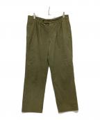 STONE ISLANDストーンアイランド）の古着「コットンパンツ」｜グリーン