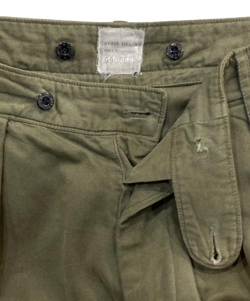 STONE ISLAND（ストーンアイランド）STONE ISLAND (ストーンアイランド) コットンパンツ グリーン サイズ:52の古着・服飾アイテム