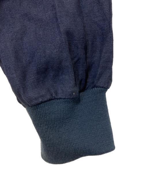 POLO RALPH LAUREN（ポロ・ラルフローレン）POLO RALPH LAUREN (ポロ・ラルフローレン) バルスターリネンジャケット ネイビー サイズ:XLの古着・服飾アイテム