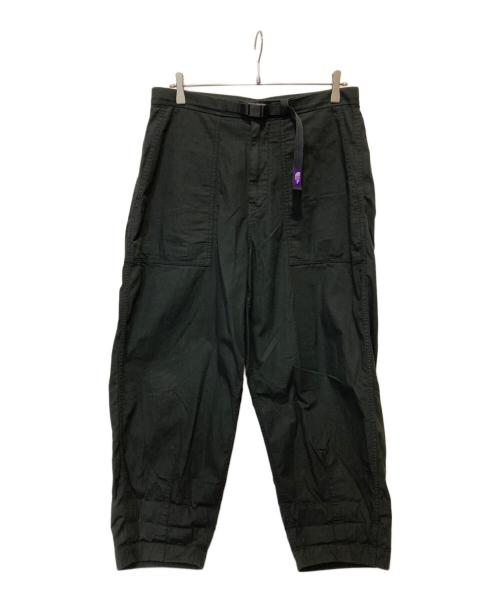 THE NORTHFACE PURPLELABEL（ザ・ノースフェイス パープルレーベル）THE NORTHFACE PURPLELABEL (ザ・ノースフェイス パープルレーベル) Ripstop Wide Cropped Pants ブラック サイズ:32の古着・服飾アイテム