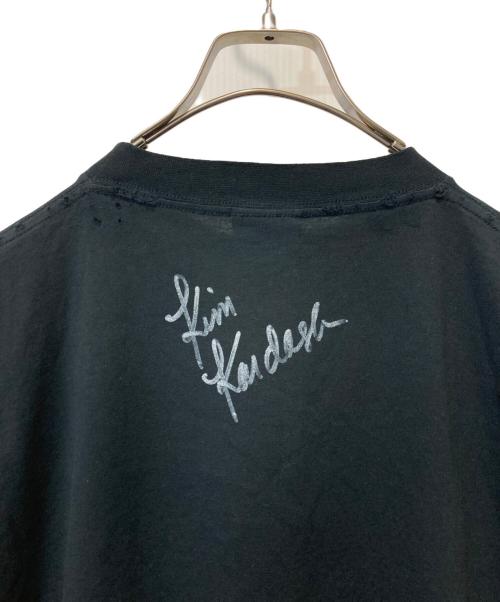 BALENCIAGA（バレンシアガ）BALENCIAGA (バレンシアガ) kim kardashian T ブラック サイズ:Ｌの古着・服飾アイテム