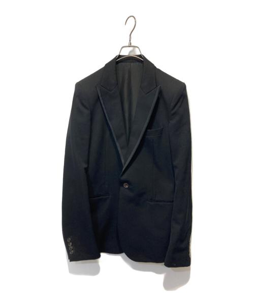 NUMBER (N)INE（ナンバーナイン）NUMBER (N)INE (ナンバーナイン) 裏地シルクテーラードジャケット ブラック サイズ:2の古着・服飾アイテム