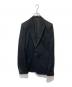 NUMBER (N)INE（ナンバーナイン）の古着「裏地シルクテーラードジャケット」｜ブラック