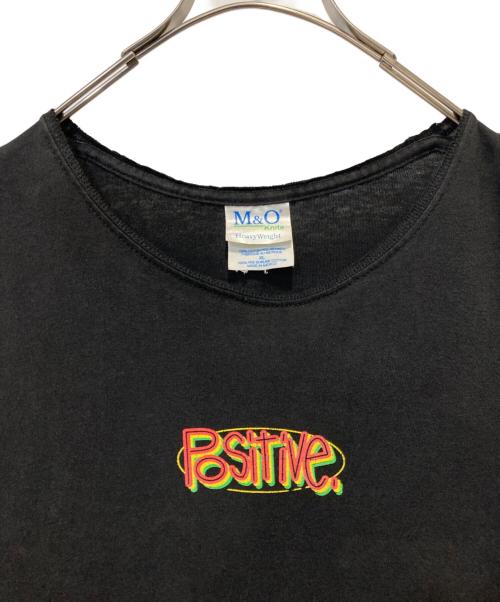 USED（ユーズド）USED (ユーズド) バックプリントTシャツ ブラック サイズ:XLの古着・服飾アイテム