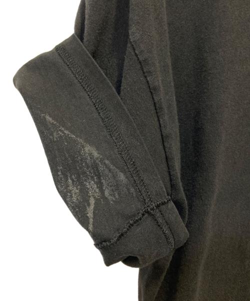 USED（ユーズド）USED (ユーズド) バックプリントTシャツ ブラック サイズ:XLの古着・服飾アイテム