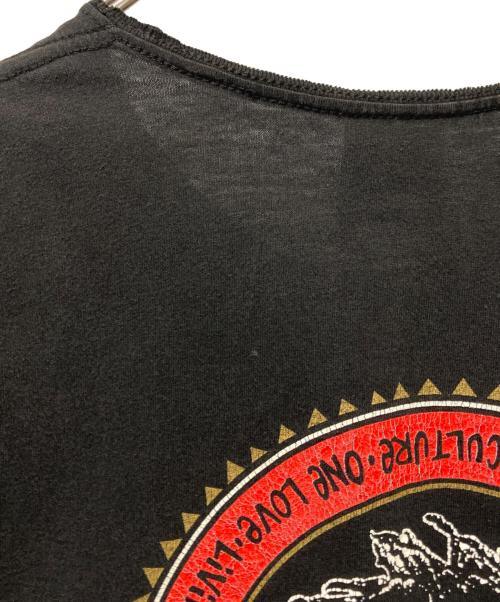 USED（ユーズド）USED (ユーズド) バックプリントTシャツ ブラック サイズ:XLの古着・服飾アイテム
