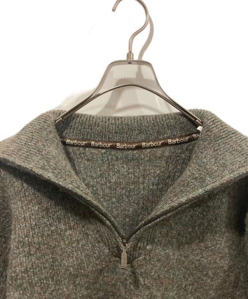 Barbour（バブアー）Barbour (バブアー) ハーフジップニット グリーン サイズ:XLの古着・服飾アイテム