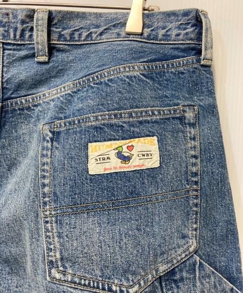 HUMAN MADE（ヒューマンメイド）HUMAN MADE (ヒューマンメイド) デニムパンツ インディゴ サイズ:36の古着・服飾アイテム