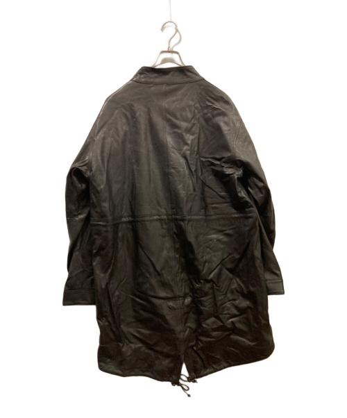 ROYAL KHAKI（ロイヤルカーキ）ROYAL KHAKI (ロイヤルカーキ) レザーコート ブラック サイズ:Mの古着・服飾アイテム