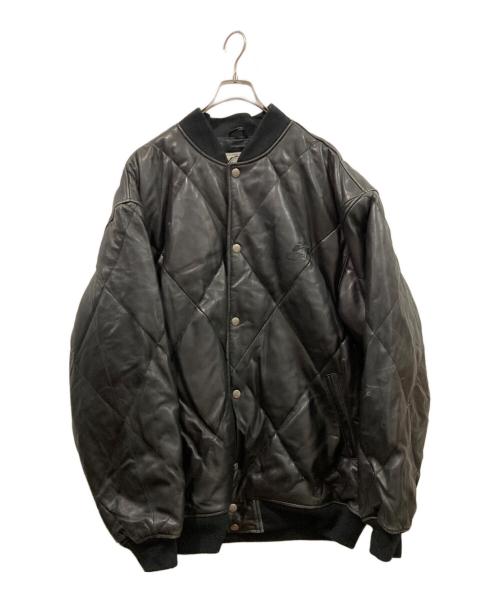 AVIREX（アヴィレックス）AVIREX (アヴィレックス) レザーブルゾン ブラック サイズ:２XLの古着・服飾アイテム