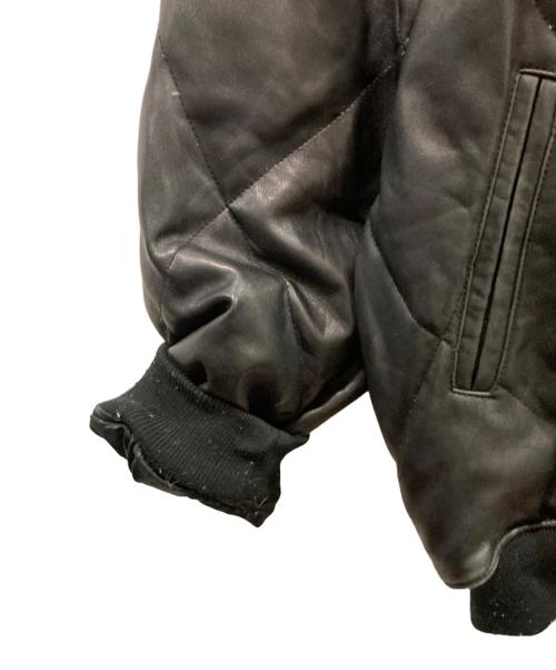 AVIREX（アヴィレックス）AVIREX (アヴィレックス) レザーブルゾン ブラック サイズ:２XLの古着・服飾アイテム