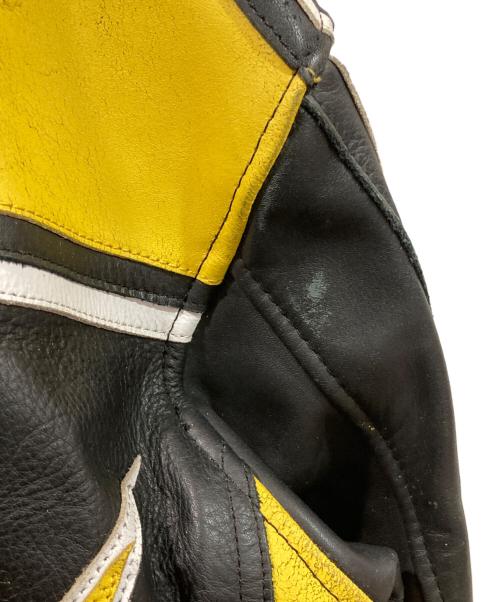 OUTLAW（アウトロー）OUTLAW (アウトロー) レザージャケット ブラック サイズ:46の古着・服飾アイテム