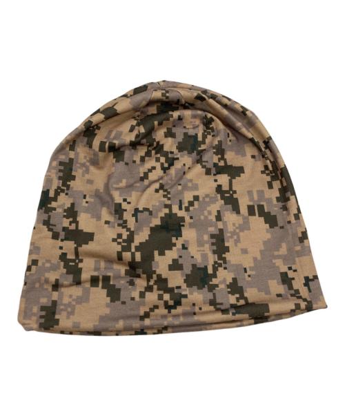 stussy（ステューシー）stussy (ステューシー) SKULLCAP DIGI CAMO ビーニー ベージュの古着・服飾アイテム