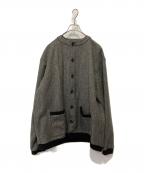 INTERIMインテリム）の古着「HYPER BIG LOVAT KIRK TWEED HBT TIROL CREW JACKET」｜グレー