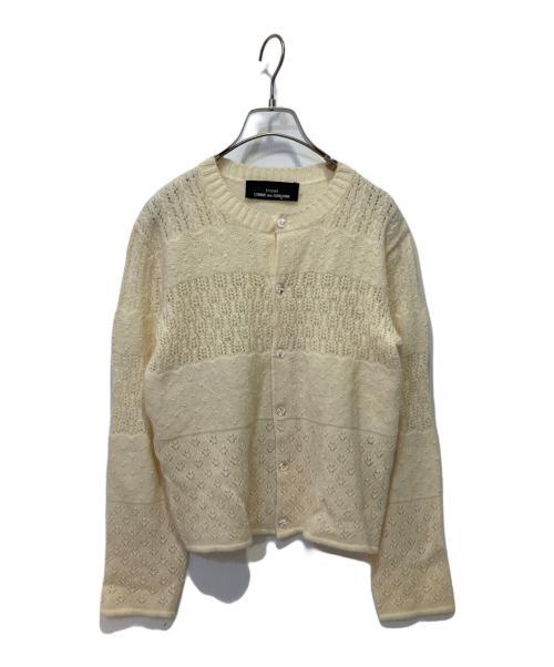 COMME des GARCONS tricot（コムデギャルソントリコ）COMME des GARCONS tricot (コムデギャルソントリコ) ウールカーディガン ベージュ サイズ:表記無しの古着・服飾アイテム