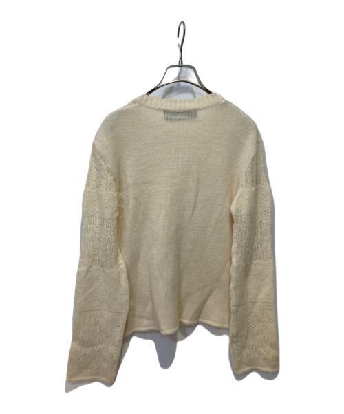COMME des GARCONS tricot（コムデギャルソントリコ）COMME des GARCONS tricot (コムデギャルソントリコ) ウールカーディガン ベージュ サイズ:表記無しの古着・服飾アイテム