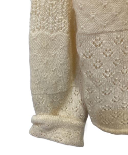 COMME des GARCONS tricot（コムデギャルソントリコ）COMME des GARCONS tricot (コムデギャルソントリコ) ウールカーディガン ベージュ サイズ:表記無しの古着・服飾アイテム