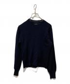 COMME des GARCONS tricotコムデギャルソントリコ）の古着「コットンニット」｜ネイビー