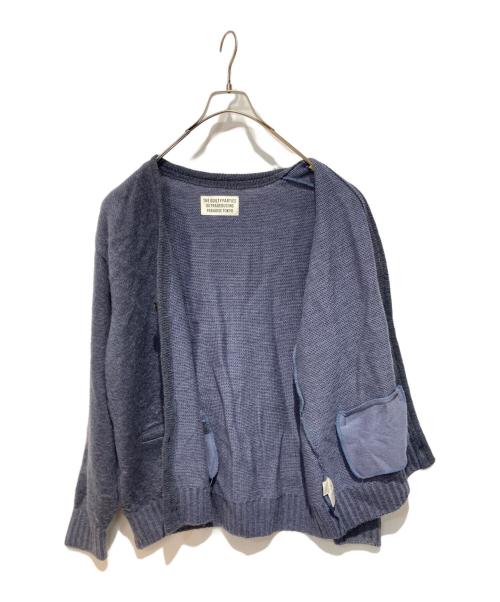 WACKO MARIA（ワコマリア）WACKO MARIA (ワコマリア) モヘア混カーディガン ネイビー サイズ:Mの古着・服飾アイテム
