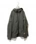 POLIQUANT（ポリクアント）の古着「ダブルジップフーデッドジャケット」｜グリーン