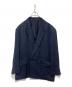 COMME des GARCONS HOMME PLUS（コムデギャルソンオムプリュス）の古着「ダブルブレストリネンジャケット」｜ネイビー