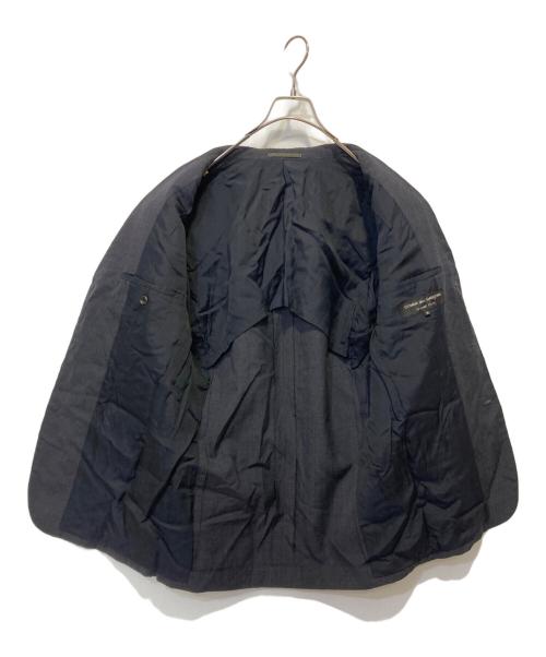 COMME des GARCONS HOMME PLUS（コムデギャルソンオムプリュス）COMME des GARCONS HOMME PLUS (コムデギャルソンオムプリュス) テーラードジャケット グレー サイズ:Mの古着・服飾アイテム