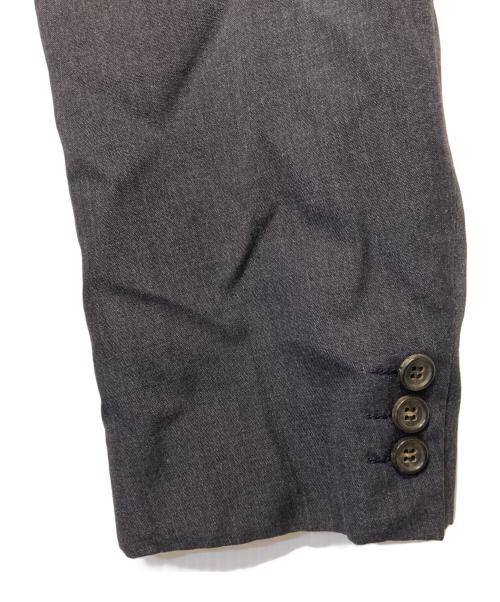 COMME des GARCONS HOMME PLUS（コムデギャルソンオムプリュス）COMME des GARCONS HOMME PLUS (コムデギャルソンオムプリュス) テーラードジャケット グレー サイズ:Mの古着・服飾アイテム