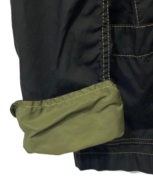 COMME des GARCONS HOMME（コムデギャルソン オム）COMME des GARCONS HOMME (コムデギャルソン オム) ステッチジャケット ブラック×グリーン サイズ:Sの古着・服飾アイテム