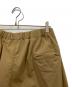 中古・古着 Poliquant (ポリクアント) THE CHANGING LENGTH/HEM WIDE ZIP UP TUCKED PANTS ベージュ サイズ:1-2：12000円