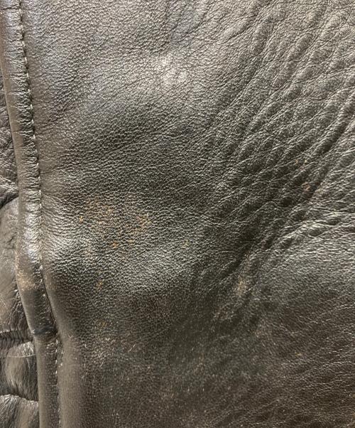BRANDED GARMENTS（ブランデッドガーメンツ）BRANDED GARMENTS (ブランデッドガーメンツ) レザーポリスジャケット ブラック サイズ:40の古着・服飾アイテム