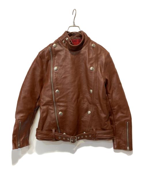 TOYS MCCOY（トイズマッコイ）TOYS McCOY (トイズマッコイ) MCHILL LEATHERS EIGHT BALL ブラウン サイズ:40の古着・服飾アイテム