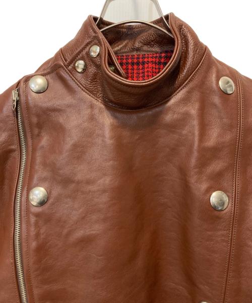 TOYS MCCOY（トイズマッコイ）TOYS McCOY (トイズマッコイ) MCHILL LEATHERS EIGHT BALL ブラウン サイズ:40の古着・服飾アイテム