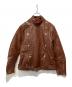 TOYS McCOY（トイズマッコイ）の古着「MCHILL LEATHERS EIGHT BALL」｜ブラウン