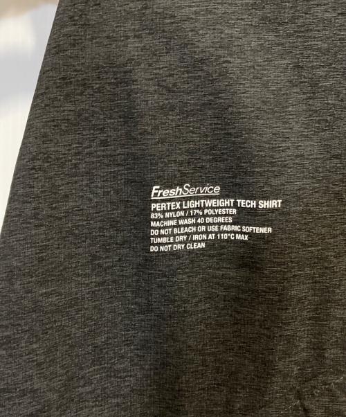 FreshService（フレッシュサービス）FreshService (フレッシュサービス) PERTEX LIGHTWEIGHT TECH SHIRT FSW グレー サイズ:Ｌの古着・服飾アイテム