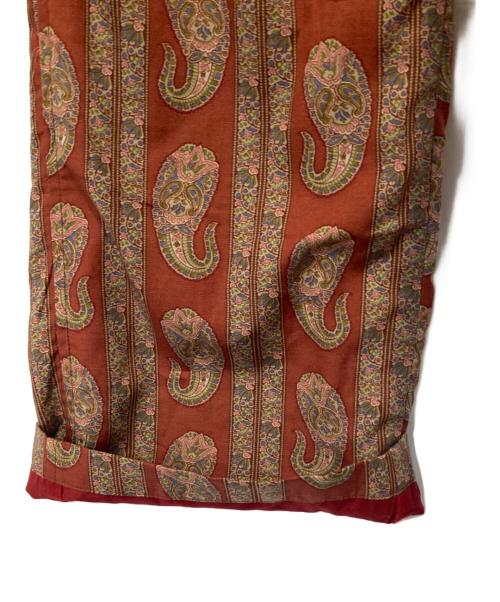 Needles（ニードルズ）Needles (ニードルズ) String Easy Pant - R/C Lawn Cloth / Paisley Printed ブラウン サイズ:Ⅿの古着・服飾アイテム