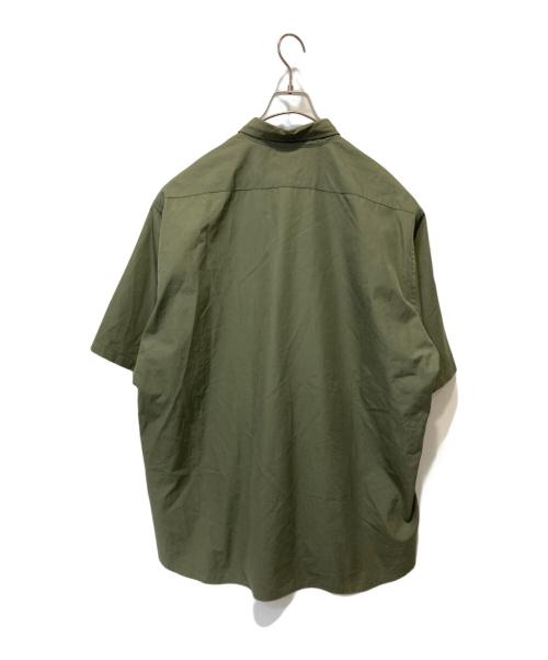 KAPTAIN SUNSHINE（キャプテンサンシャイン）KAPTAIN SUNSHINE (キャプテンサンシャイン) SS Work Shirt オリーブ サイズ:38の古着・服飾アイテム