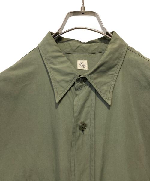 KAPTAIN SUNSHINE（キャプテンサンシャイン）KAPTAIN SUNSHINE (キャプテンサンシャイン) SS Work Shirt オリーブ サイズ:38の古着・服飾アイテム