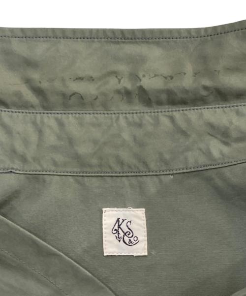 KAPTAIN SUNSHINE（キャプテンサンシャイン）KAPTAIN SUNSHINE (キャプテンサンシャイン) SS Work Shirt オリーブ サイズ:38の古着・服飾アイテム
