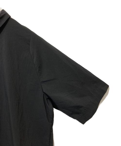 teatora（テアトラ）TEATORA (テアトラ) CARTRIDGE SHIRT S/S DR ブラック サイズ:2の古着・服飾アイテム