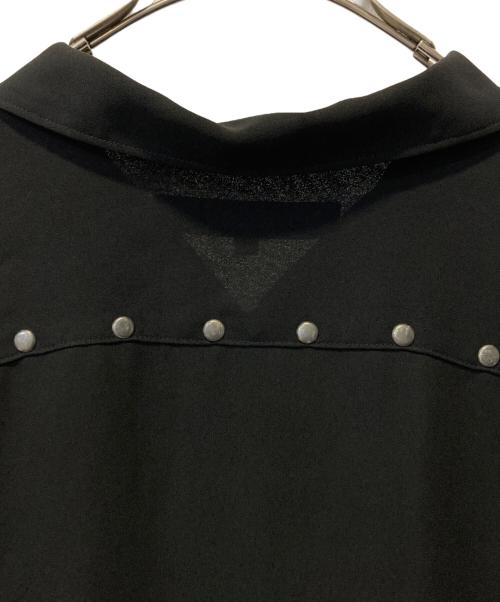 COMME des GARCONS JUNYA WATANABE MAN（コム デ ギャルソン ジュンヤ ワタナベ マン）COMME des GARCONS JUNYA WATANABE MAN (コム デ ギャルソン ジュンヤ ワタナベ マン) 半袖シアーシャツ ブラック サイズ:Mの古着・服飾アイテム