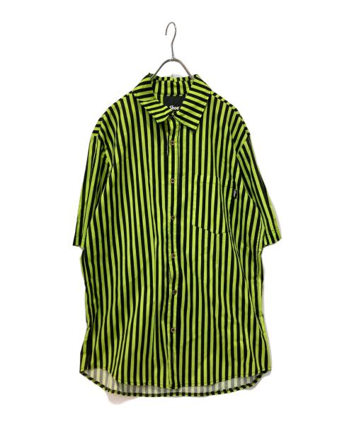 shoe（シュー）shoe (シュー) 半袖シャツ グリーン サイズ:XXLの古着・服飾アイテム