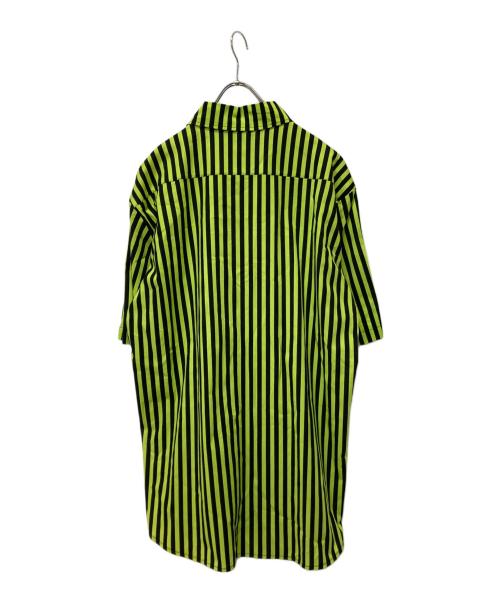 shoe（シュー）shoe (シュー) 半袖シャツ グリーン サイズ:XXLの古着・服飾アイテム