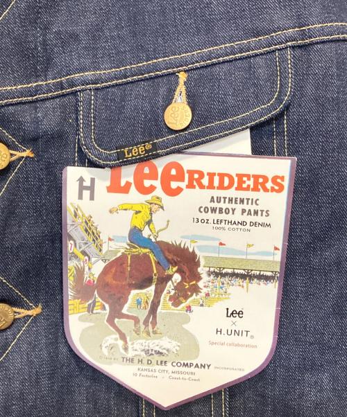 LEE（リー）LEE (リー) H.UNIT (エイチユニット) BIG RIDER インディゴ サイズ:S 未使用品の古着・服飾アイテム