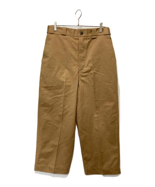 WILLY CHAVARRIA（ウィリーチャバリア）WILLY CHAVARRIA (ウィリーチャバリア) タックチノパンツ ベージュ サイズ:Mの古着・服飾アイテム