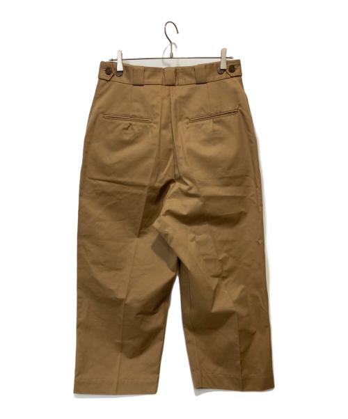 WILLY CHAVARRIA（ウィリーチャバリア）WILLY CHAVARRIA (ウィリーチャバリア) タックチノパンツ ベージュ サイズ:Mの古着・服飾アイテム