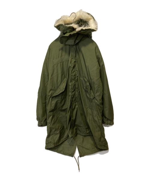 US ARMY（ユーエスアーミー）US ARMY (ユーエスアーミー) M65フィッシュテールパーカー グリーン サイズ:Mの古着・服飾アイテム
