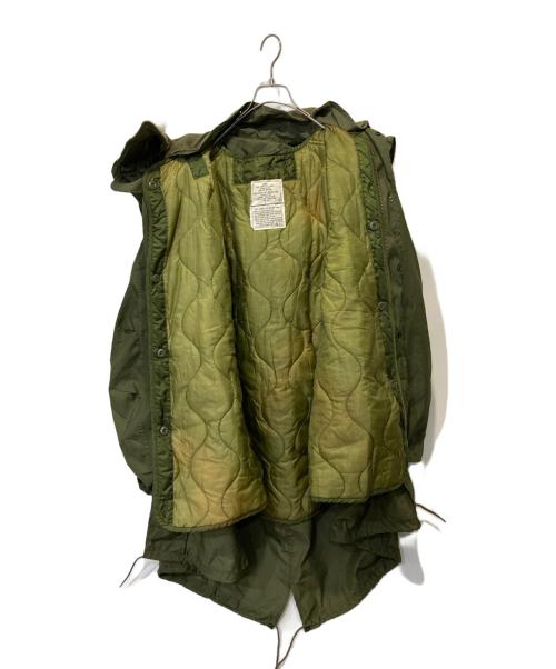 US ARMY（ユーエスアーミー）US ARMY (ユーエスアーミー) M65フィッシュテールパーカー グリーン サイズ:Mの古着・服飾アイテム
