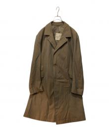 VALSTAR（ヴァルスター）の古着「WOOL GABARDINE CLOTH COAT」｜ベージュ